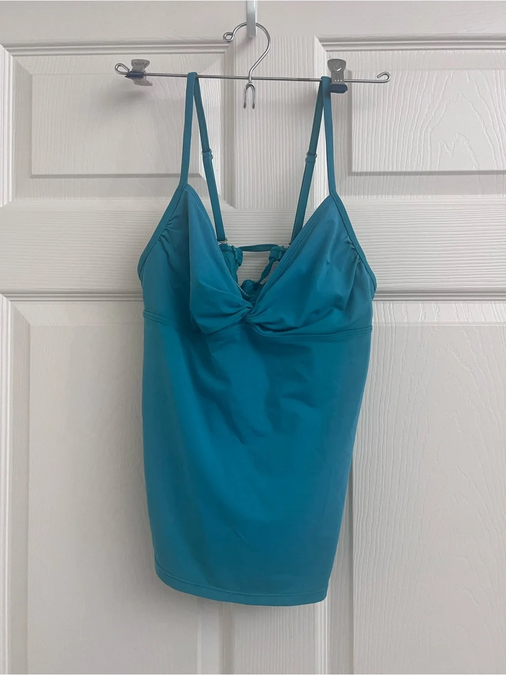 Athleta 3 piece Tankini Set with Ruffle Swim Skirt and Tie-Side Bikini Bottom